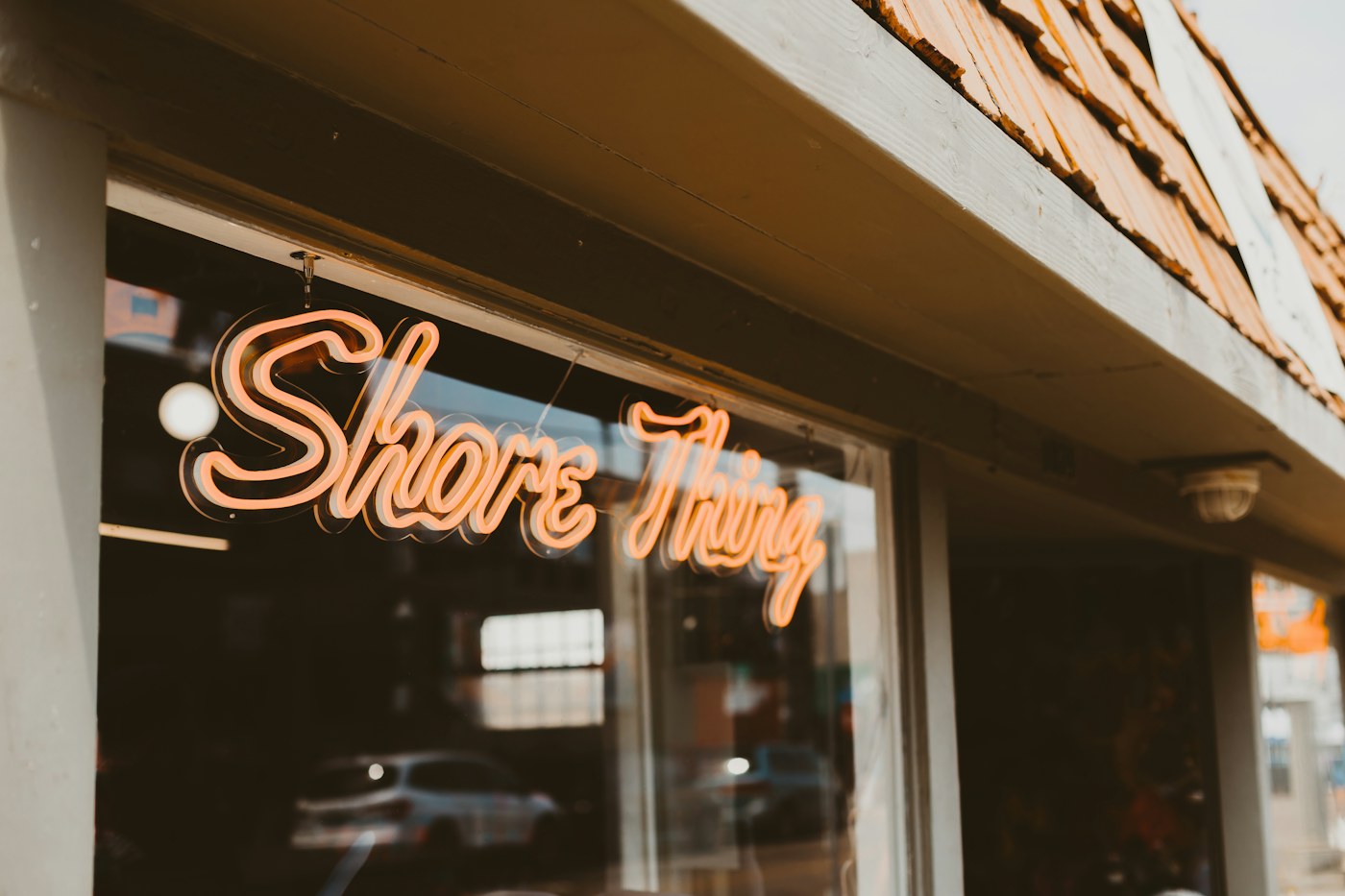A colorful local storefront in San Diego's Ocean Beach neighborhood